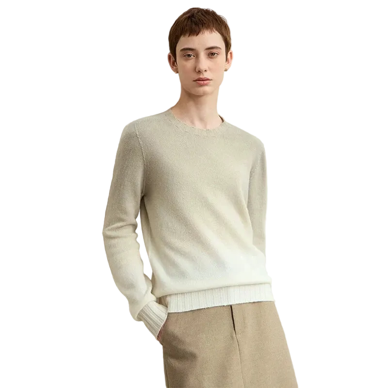 Women's Seamless Ombre Sweater | Antibacterial Casual Pullover