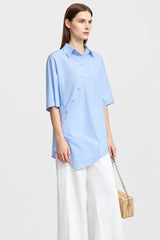 Women's Batwing Sleeve Blouse | Elegant Summer Office Shirt | AMII