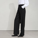 Elegant Office Trousers - Anti-Wrinkle Loose Casual Women's Pants