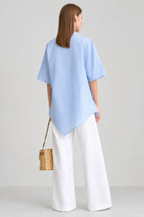Women's Batwing Sleeve Blouse | Elegant Summer Office Shirt | AMII