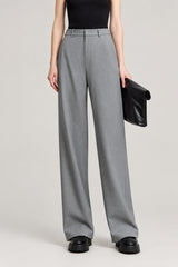 Women's Elegant Office Trousers - Anti-Wrinkle Loose Fit Pants