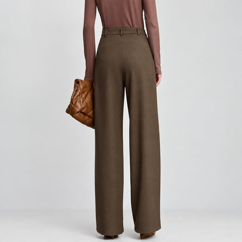 Elegant Office Trousers - Anti-Wrinkle Loose Casual Women's Pants